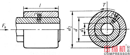 壓縮機膜片脹緊套聯(lián)軸器問題分析及解決