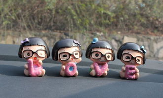 傾心守護 萌趣相伴——廠家直銷Love菜菜情侶玩偶汽車擺件